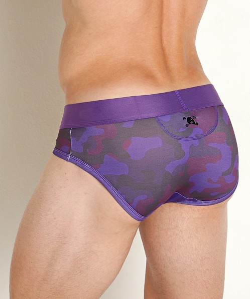 Skull & Bones Brief Purple Camo