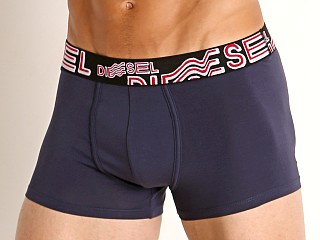 Model in wavy navy Diesel Damien Trunk