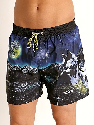 Model in galaxy Diesel Wave 2.017 Swim Shorts