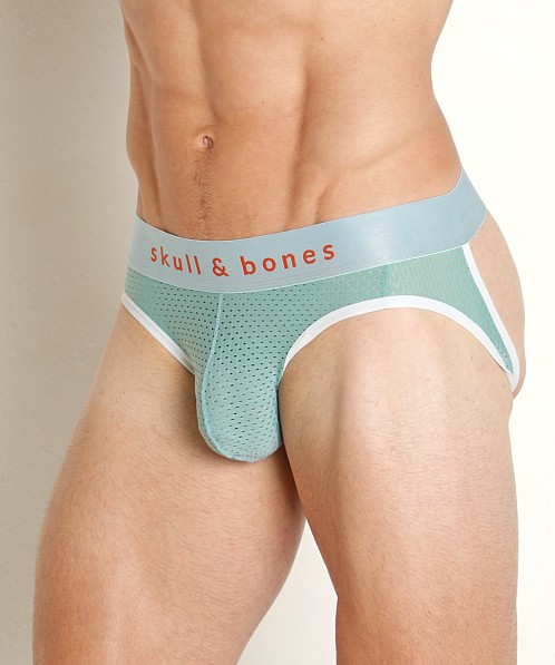 Skull & Bones Mesh Y-Jockstrap Agate