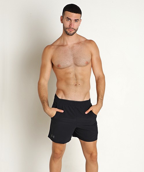 Under Armour Qualifier 5" Performance Shorts Black