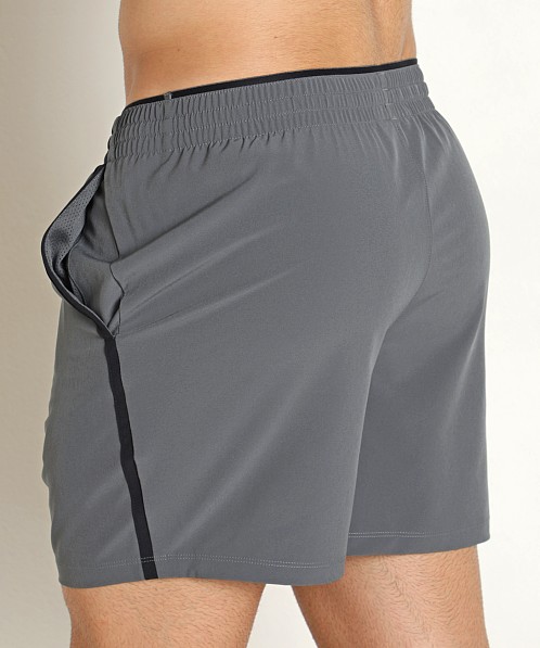 Under Armour Qualifier 5" Performance Shorts Pitch Gray