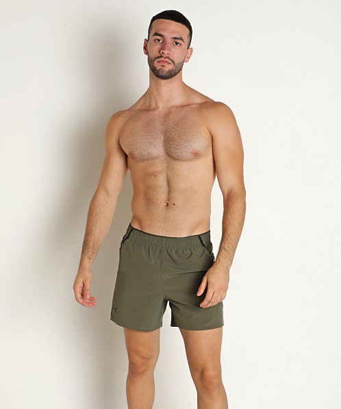 Under Armour Qualifier 5" Performance Shorts Marine Green