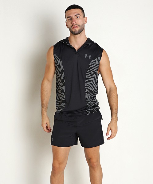 Under Armour Baseline Tank Hoodie Black