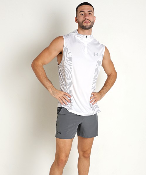 Under Armour Baseline Tank Hoodie White