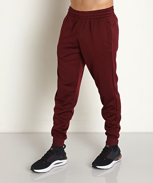 Under Armour Fleece Jogger Pants Dark Maroon