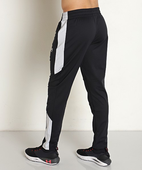 Under Armour Tricot Track Pants Black-White