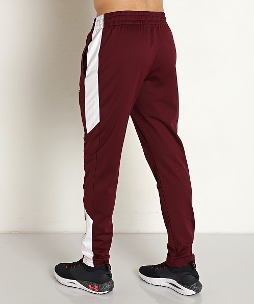 Under Armour Tricot Track Pants Dark Maroon