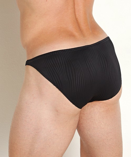 Modus Vivendi Curved Line Low Cut Brief Black