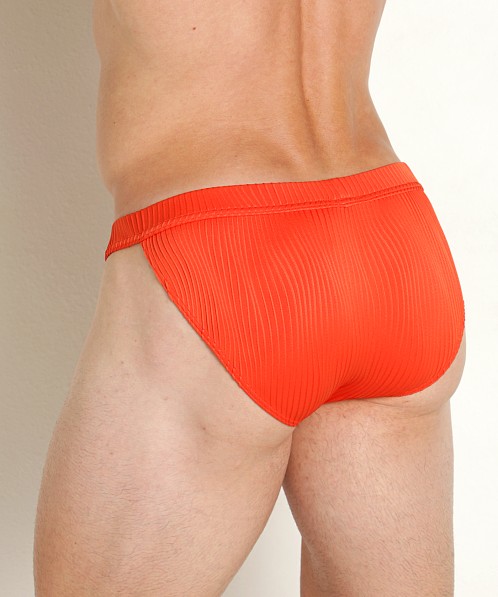 Modus Vivendi Curved Line Tanga Brief Orange