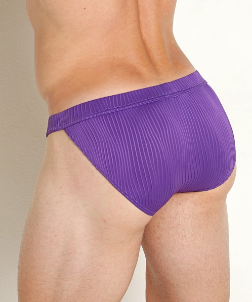 Modus Vivendi Curved Line Tanga Brief Purple