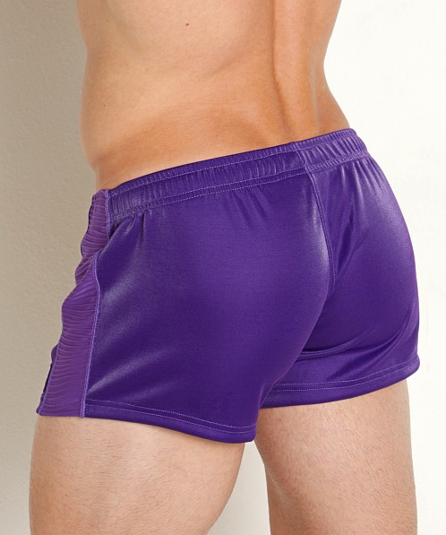 Modus Vivendi Curved Line Liquid 80's Short Purple