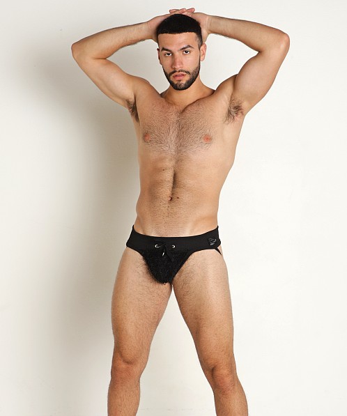 Modus Vivendi Fringes Line Jockstrap Black