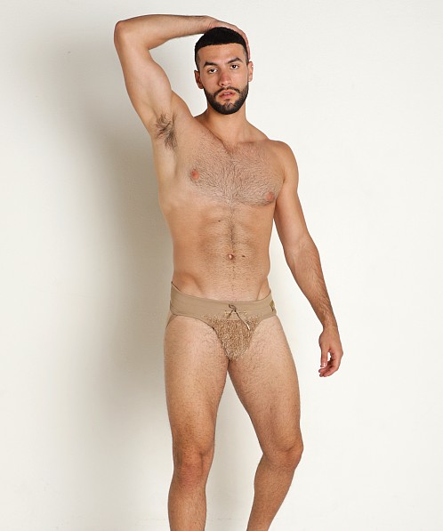 Modus Vivendi Fringes Line Jockstrap Camel