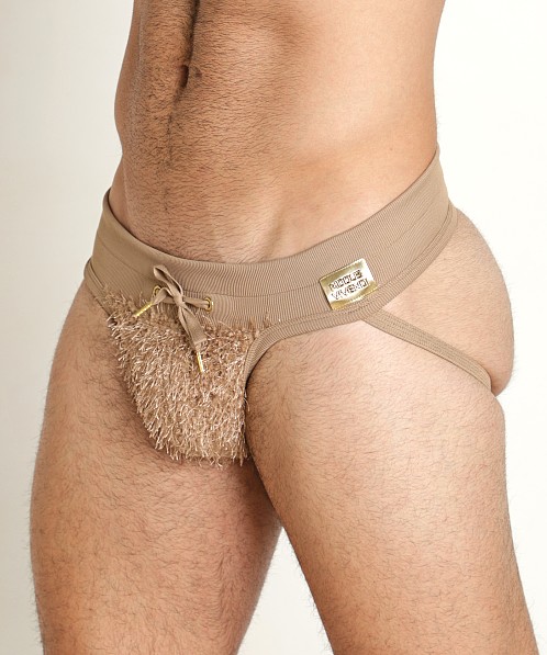 Modus Vivendi Fringes Line Jockstrap Camel