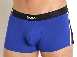 Model in cobalt Hugo Boss Trunk Ultimate