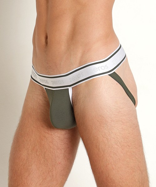 2eros Titan Jockstrap Deep Depths Green