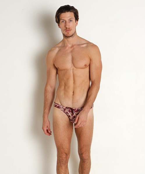 2eros V20 Swim Brief Hawaiian Night Print