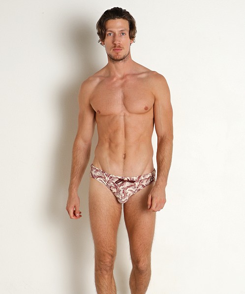 2eros V10 Swim Brief Hawaiian Pastel Print