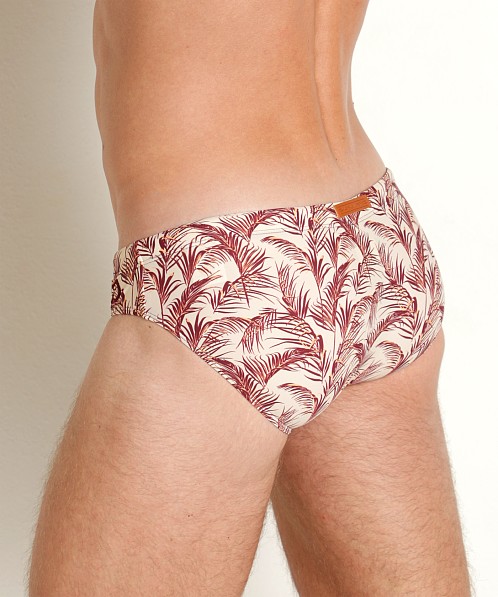 2eros V10 Swim Brief Hawaiian Pastel Print