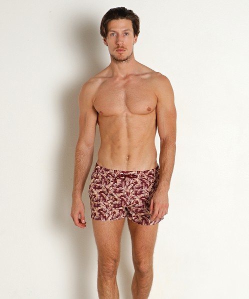 2eros S50 Swim Shorts Hawaiian Night Print