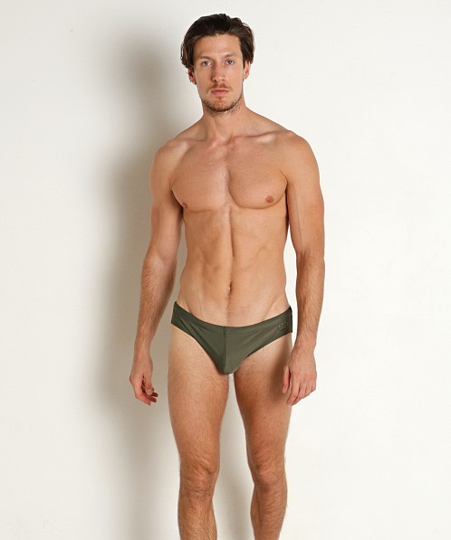 2eros V10 Core Swim Brief Deep Depths Green