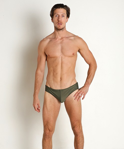 2eros V10 Core Swim Brief Deep Depths Green