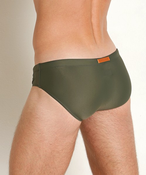 2eros V10 Core Swim Brief Deep Depths Green