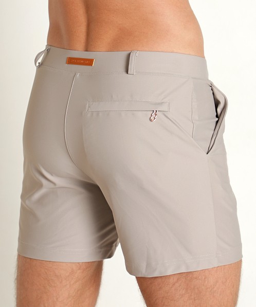 2eros S60 Bondi Swim Shorts String Brown