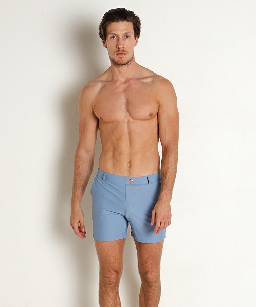 2eros S60 Bondi Swim Shorts Faded Denim