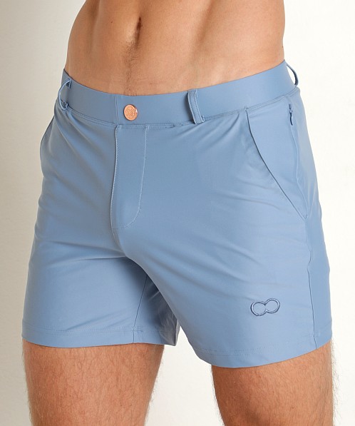 2eros S60 Bondi Swim Shorts Faded Denim