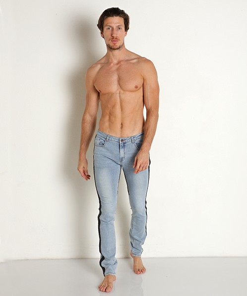 Cell Block 13 Saddleback Denim Pant Light Blue