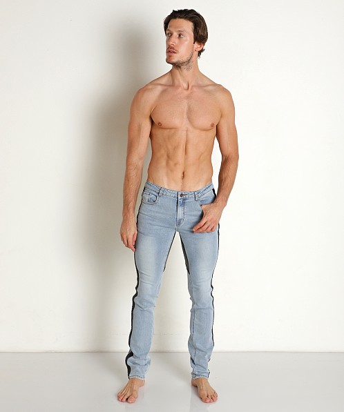 Cell Block 13 Saddleback Denim Pant Light Blue