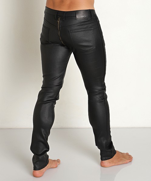 Cell Block 13 Axis Coated Zipper Pant Black