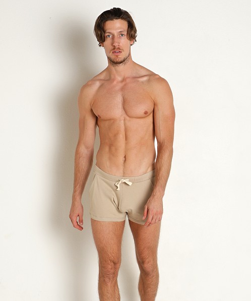 Go Softwear Lumberjack Pocketed Lounge Short Pebble Tan