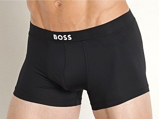 Model in black Hugo Boss Energetic Trunk