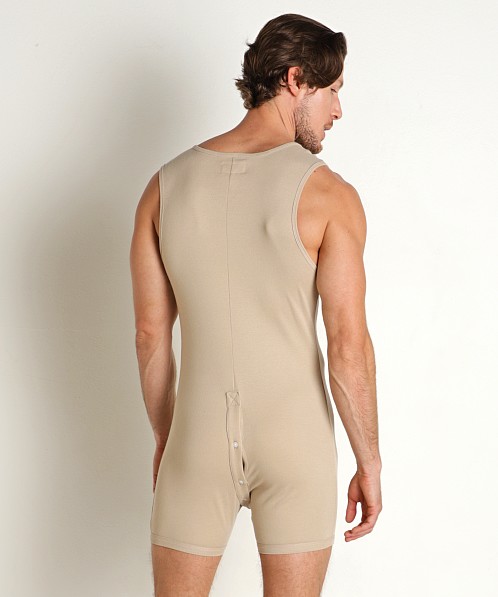 Go Softwear Lumberjack Open Back Onesie Pebble Tan