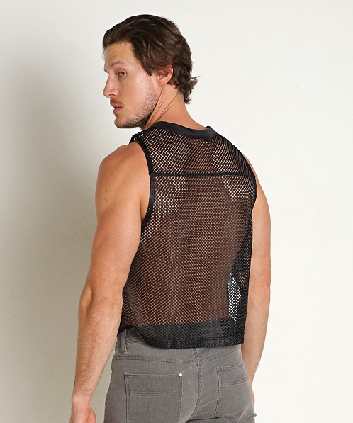 Bike Athletic Sleeveless Mesh Practice Jersey Black