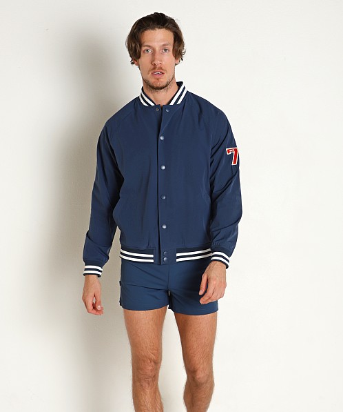 Bike Athletic Varsity Bomber Jacket Navy