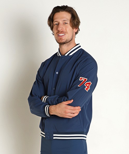 Bike Athletic Varsity Bomber Jacket Navy