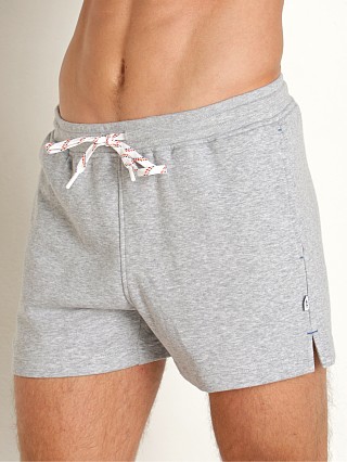 Model in grey Bike Athletic French Terry Track Short