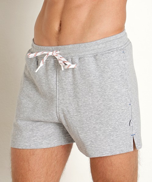 Bike Athletic French Terry Track Short Grey