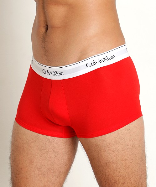 Calvin Klein Modern Cotton Stretch Low Rise Trunks 3-Pack