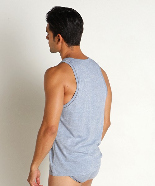 C-IN2 Hand Me Down Relaxed Tank Top Bowen Blue Heather