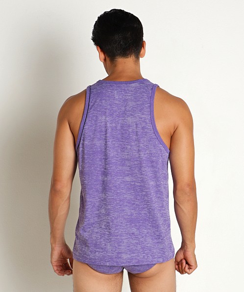 C-IN2 Hand Me Down Relaxed Tank Top Percey Purple Heather