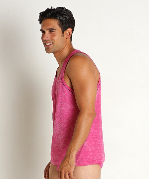 C-IN2 Hand Me Down Relaxed Tank Top Penn Pink Heather