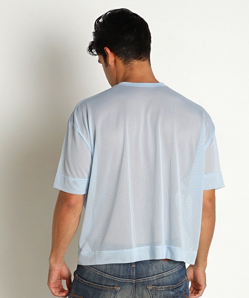 C-IN2 Scrimmage Oversized Cropped T-Shirt Berg Blue