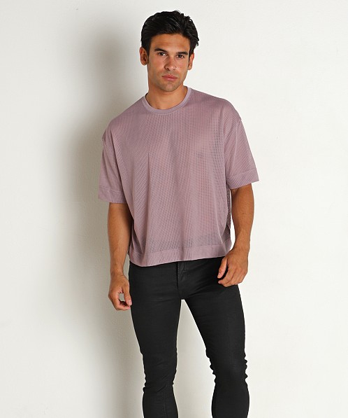 C-IN2 Scrimmage Oversized Cropped T-Shirt Perris Pink