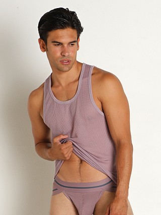 Model in perris pink C-IN2 Scrimmage Relaxed Tank Top