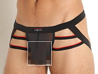 Model in red Gregg Homme Rise Up Jockstrap